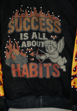 Load image into Gallery viewer, SAAH Flame Zip-Up Hoodie