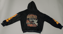 Load image into Gallery viewer, SAAH Flame Zip-Up Hoodie